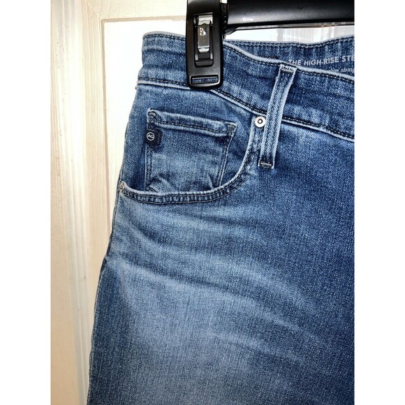 Adriano Goldschmied Jeans Womens Sz 32 ANTHROPOLOGIE High Rise Stevie Ankle - Picture 3 of 11